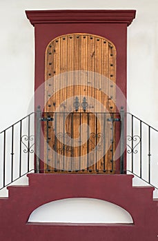 Door in Mexico photo
