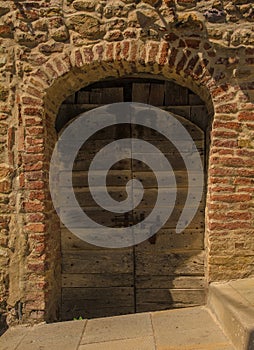 Door in Monticiano, Tuscany