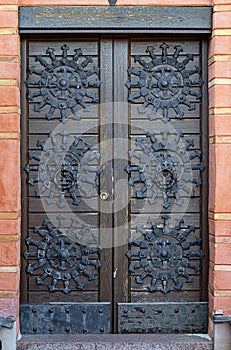 Door of an old building