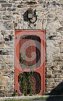 Door in Old Fire Tower
