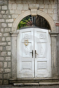 The door of the old house