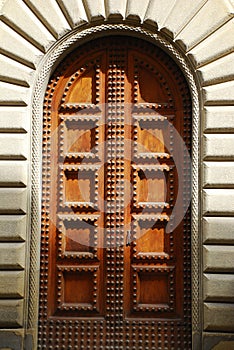 Door in Partial Shade