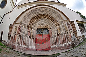 Door portal Porta Coeli photo