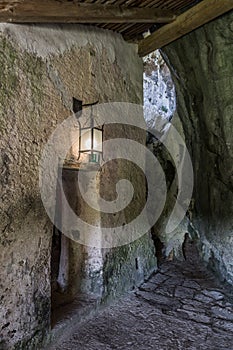 Door in Predjama castle, Sloven