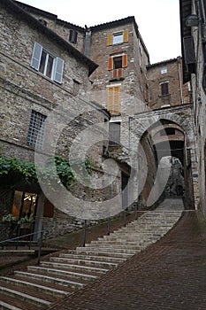 Door of Saint Ercolano in Perugia