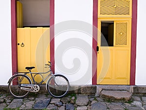 Door scene, Paraty, Brazil. photo