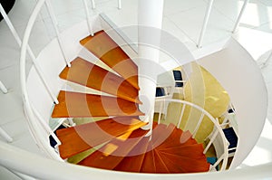 In-door Spiral Staircase.