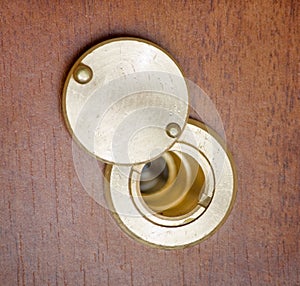 Door spy hole or peephole