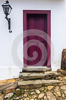 Door in Tiradentes - Minas Gerais - Brazil