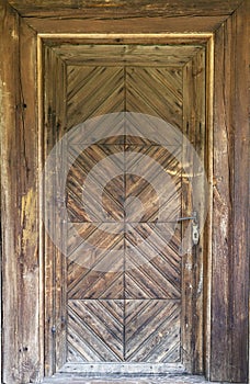 Door to the country cottage