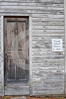 Door to Friends Schoolhouse