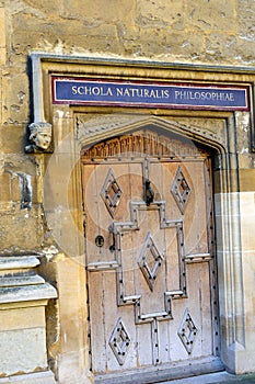 Door to learning bodleian library