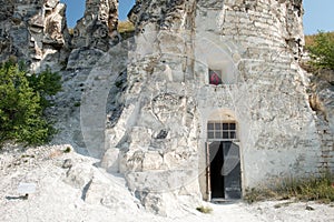 Door to the old cave temple