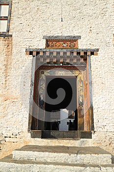 Door of Trashigang Dzong