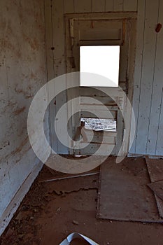 Door and Walls of an abandoned house