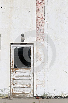 Door white wall