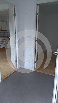 Doors in an appartment