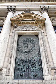 Doors at Berlin cathedral, Germany