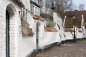 Doors of the Bruges beguinage