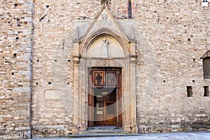 Doors of Church Santa Maria Maggiore di Firenze