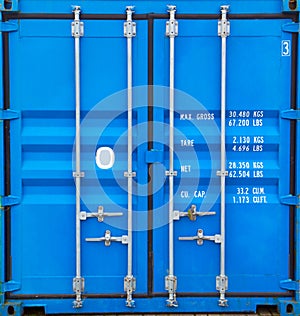 Doors of container