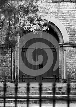 Doors and entrances scenic, unique, old, adorned architecture