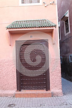 Doors in Lanes of Marrakesh