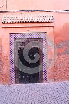 Doors in Lanes of Marrakesh