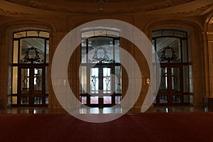 Doors in Palatul Parlamentului Palace of the Parliament, Bucharest photo