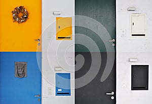 Doors and post boxes