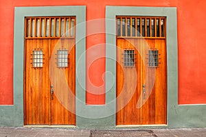 The doors of San Juan Puerto Rico