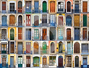 Doors in Sicily, Italy