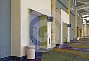 Doors to the Convention Center