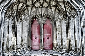 Doors of Winchester Cathedral