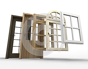 Doors and windows selection