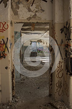 Doorway in Abandoned Building