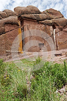 Doorway of the Amaru Meru in Peru