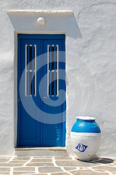 Doorway in cyclades