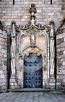 Doorway of Guarda cathedral