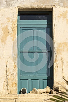 Doorway inside the Citadel of Victoria Gozo Malta
