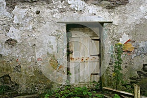 Doorway in old house