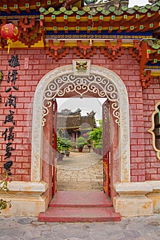 Doorway in Phuoc Kien Assembly Hall