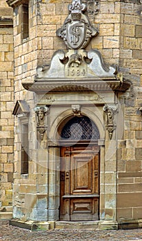 Doorway of Rosenberg Castle