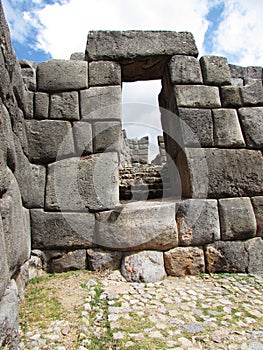 Doorway at Sacsayhuaman Peru