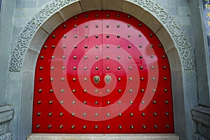 Doorway to a chinese temple