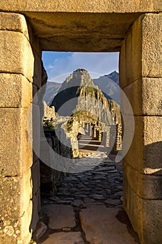 Doorway to Machu Picchu