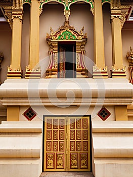 Doorway & Window at Wat Thatluang Neua, Vientiane