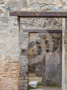 Doorways in Pompeii