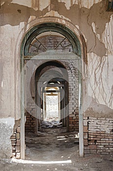 Doorways of rooms in Derawar Fort Bahawalpur