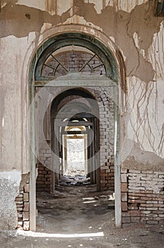 Doorways of rooms in Derawar Fort Bahawalpur photo